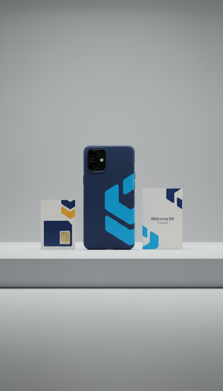Mobile Device With Branded Case